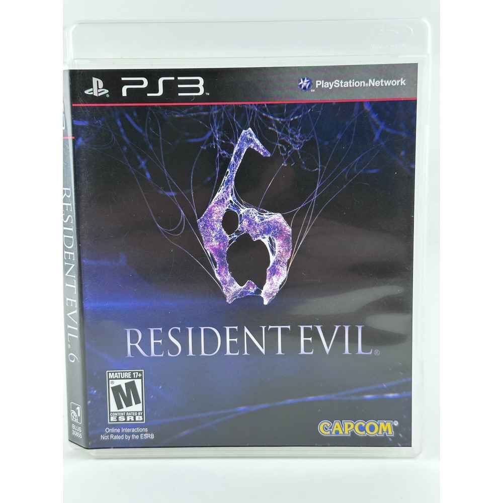 Resident Evil 6 Sony PlayStation 3 PS3 Capcom 2012 Survival Horror BLUS-30855
